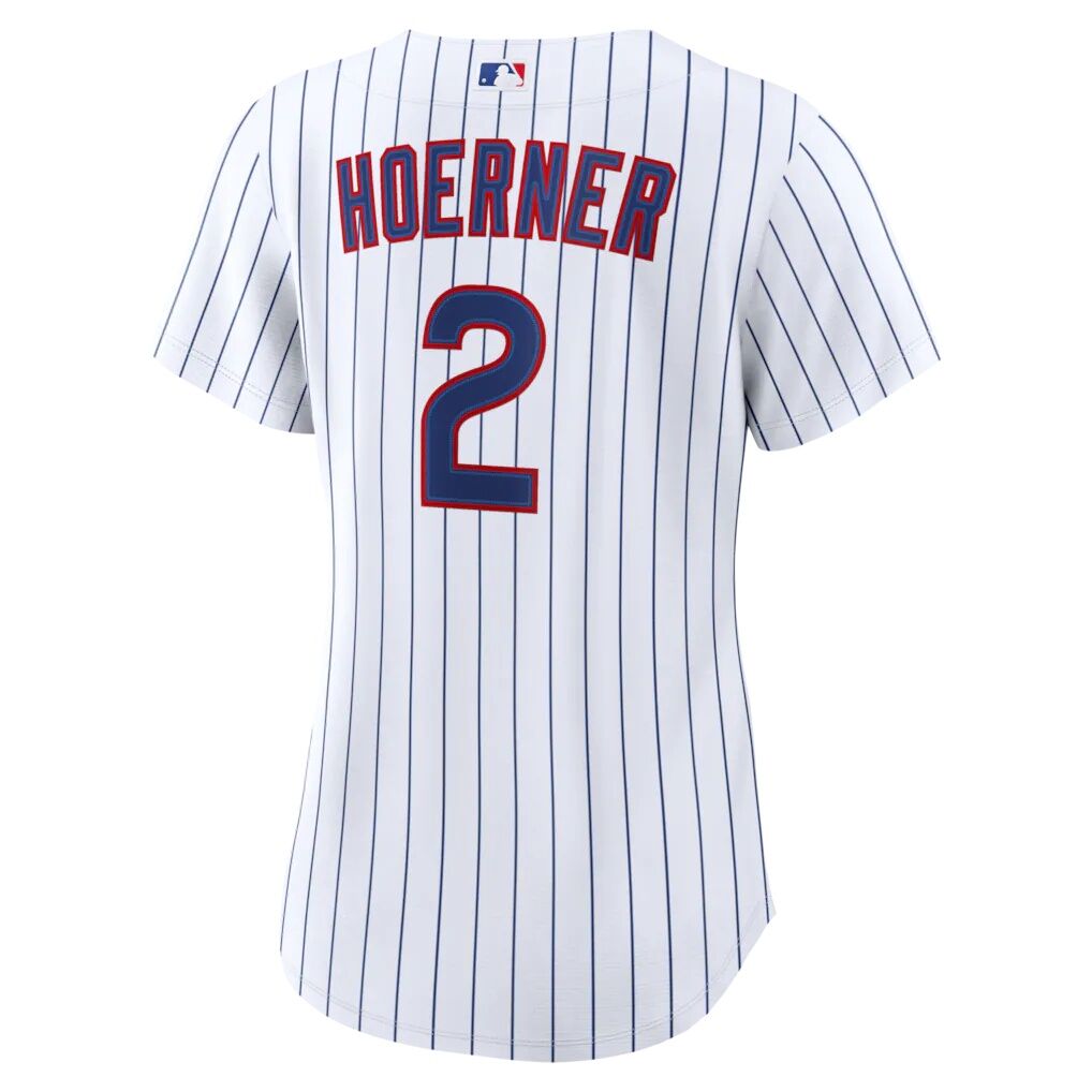 Nico Hoerner Chicago Cubs Nike Women's Home Replica Jersey