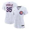 Justin Steele Chicago Cubs Nike Women's Home Replica Jersey - White - Front View