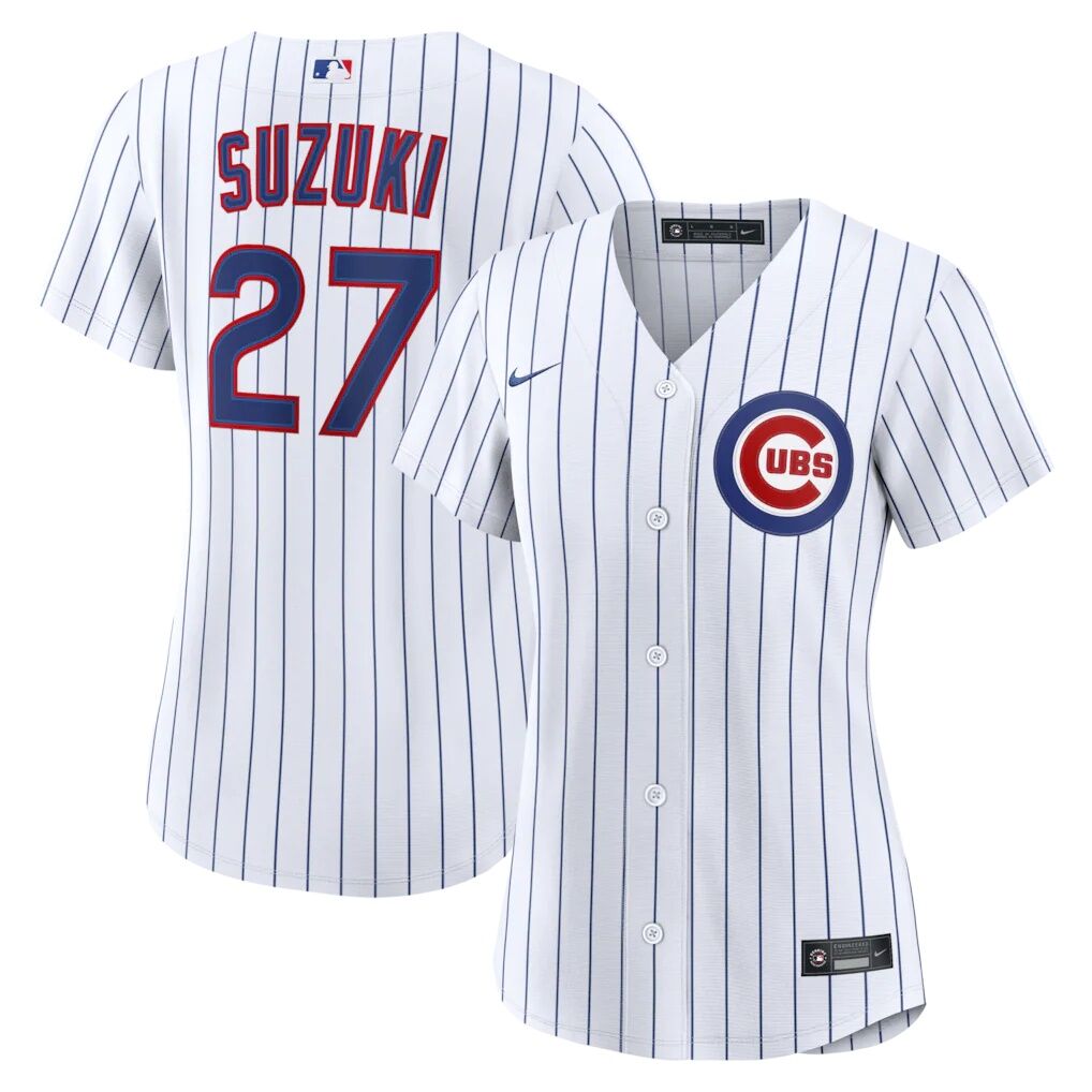 Seiya Suzuki Chicago Cubs Nike Women's Home Replica Jersey