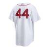 Aroldis Chapman Boston Red Sox Nike Home Replica Jersey - White - Detail View