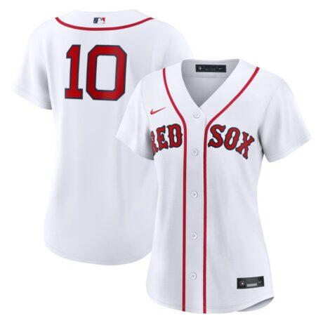 Trevor Story Boston Red Sox Nike Women's Home Replica Jersey - White - Front View