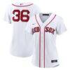 Triston Casas Boston Red Sox Nike Women's Home Replica Jersey - White - Front View