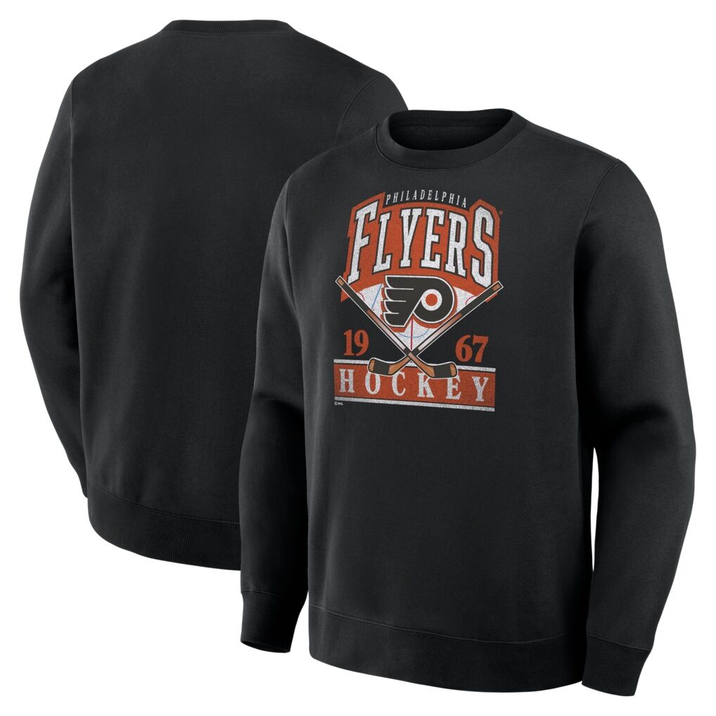 Philadelphia Flyers Fashion7 Vintage Inspired Legacy Fleece Sweatshirt
