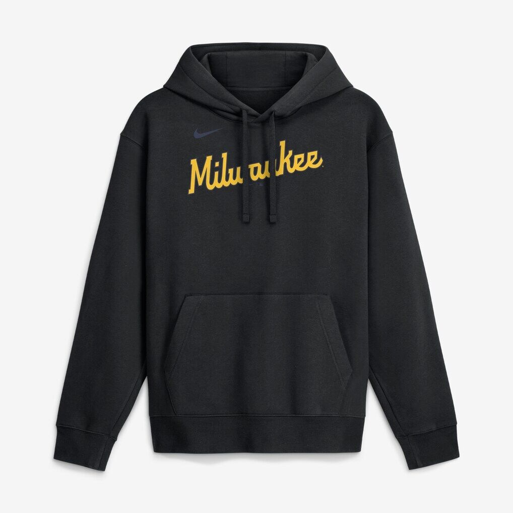 Milwaukee Brewers Nike Dri-FIT Club Hoodie