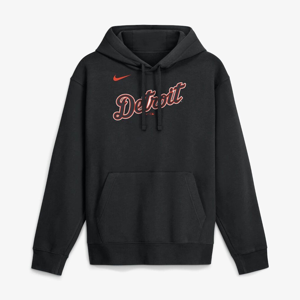 Detroit Tigers Nike Dri-Fit Club Hoodie