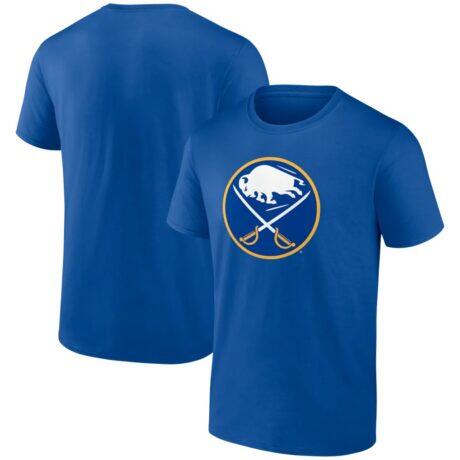 Buffalo Sabres Logo Athletic Essential T-Shirt - - Front View