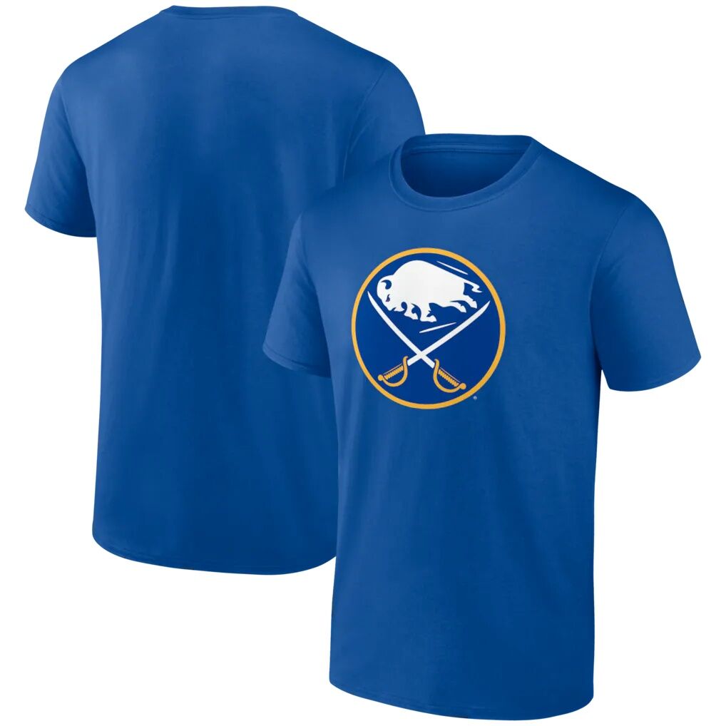 Buffalo Sabres Logo Athletic Essential T-Shirt – Royal