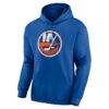 New York Islanders Logo Athletic Essential Hoodie - - Side View
