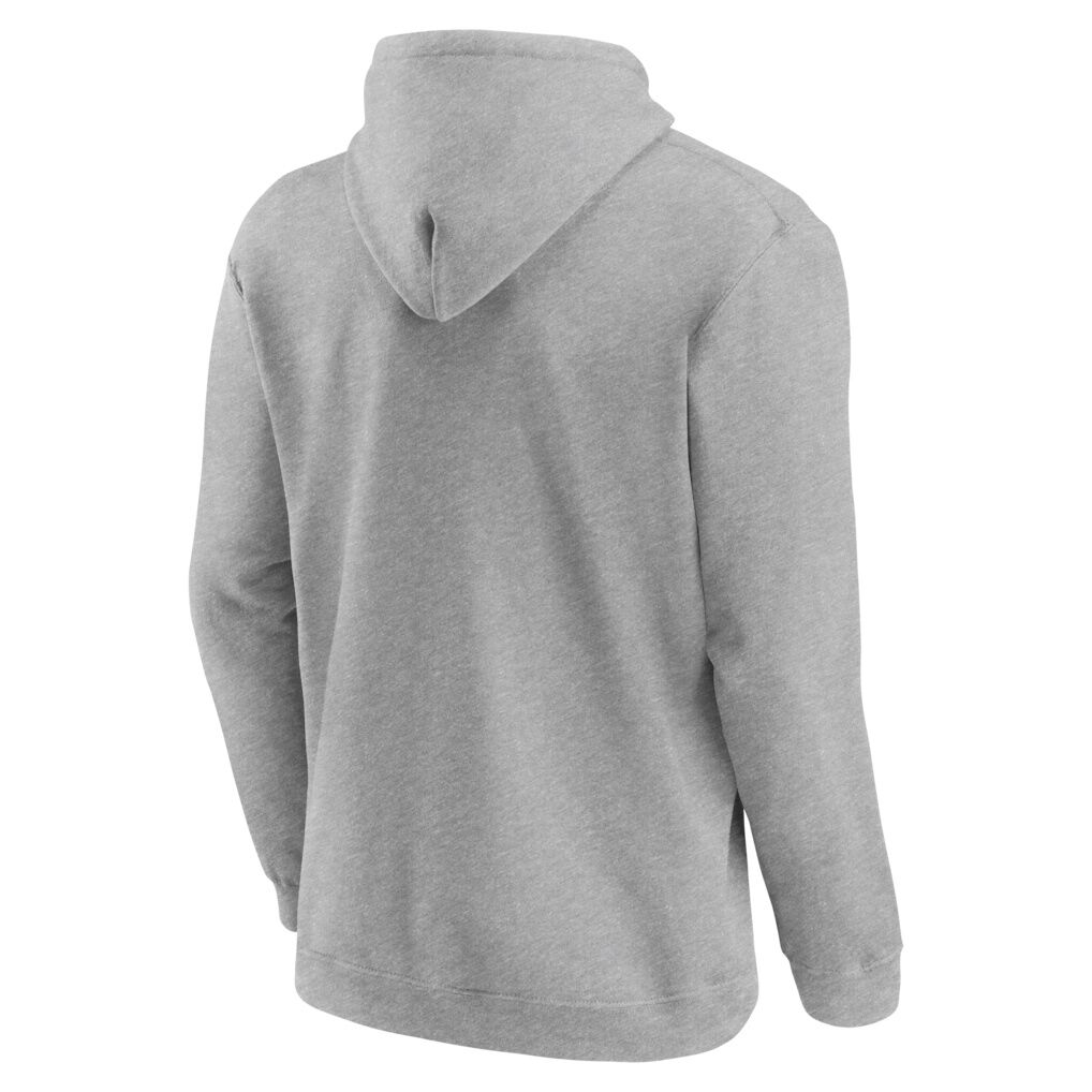 Edmonton Oilers Logo Athletic Essential Hoodie - Heather Gray