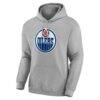 Edmonton Oilers Logo Athletic Essential Hoodie - - Side View