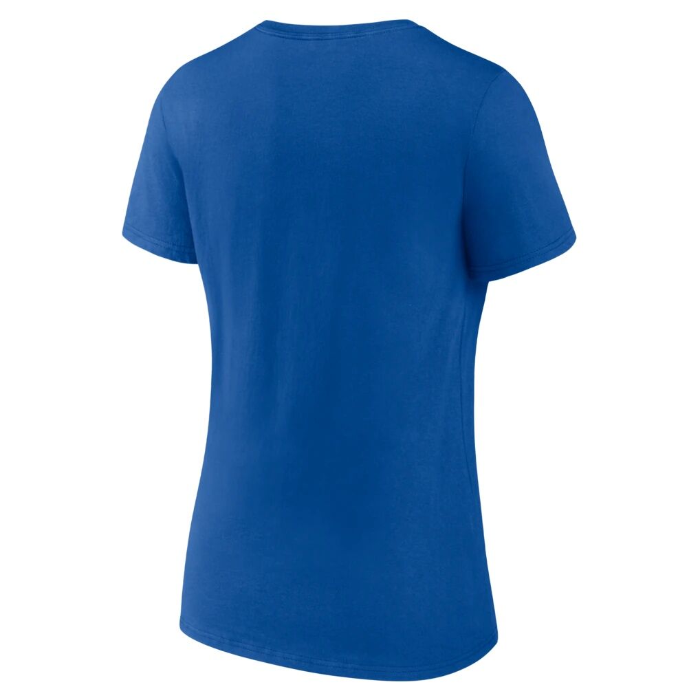 Buffalo Sabres Logo Athletic Women's Arch Victory V-Neck T-Shirt - Royal