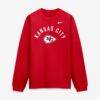Kansas City Chiefs Nike Defensive Leader Club Fleece Pullover Sweatshirt - Red - Front View