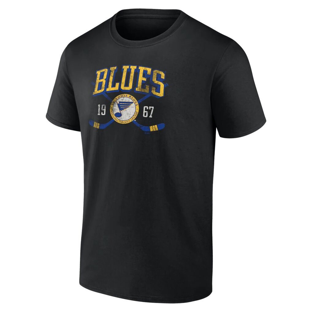 St. Louis Blues Logo Athletic Line Shift T-Shirt