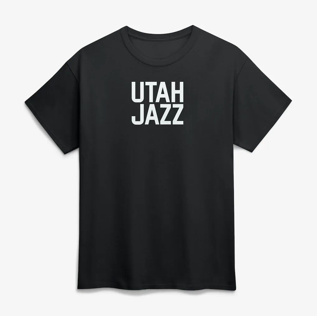 Utah Jazz Logo Athletic Wordmark T-Shirt