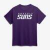 Phoenix Suns Logo Athletic Wordmark T-Shirt - Purple - Front View