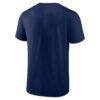 Indiana Pacers Logo Athletic Wordmark T-Shirt - Navy - Detail View