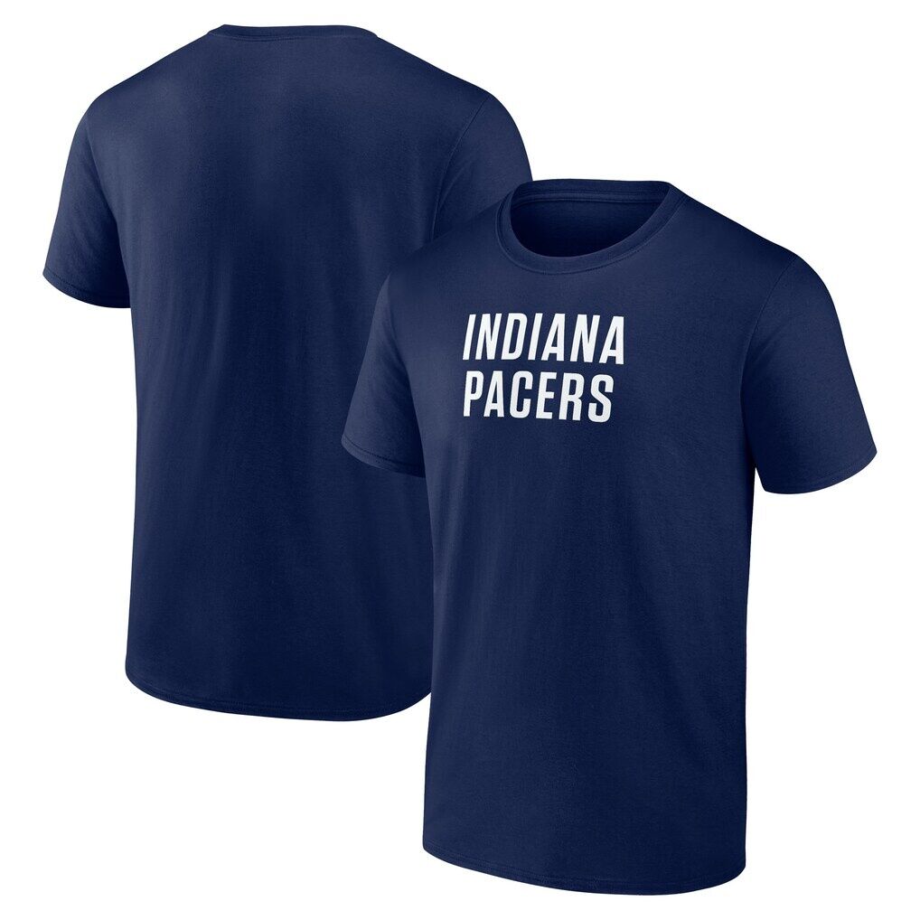 Indiana Pacers Logo Athletic Wordmark T-Shirt