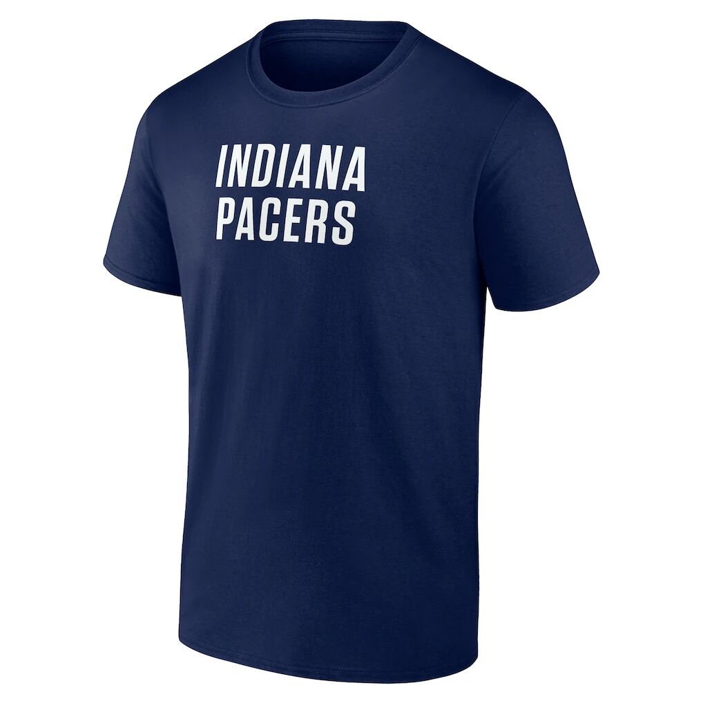 Indiana Pacers Logo Athletic Wordmark T-Shirt