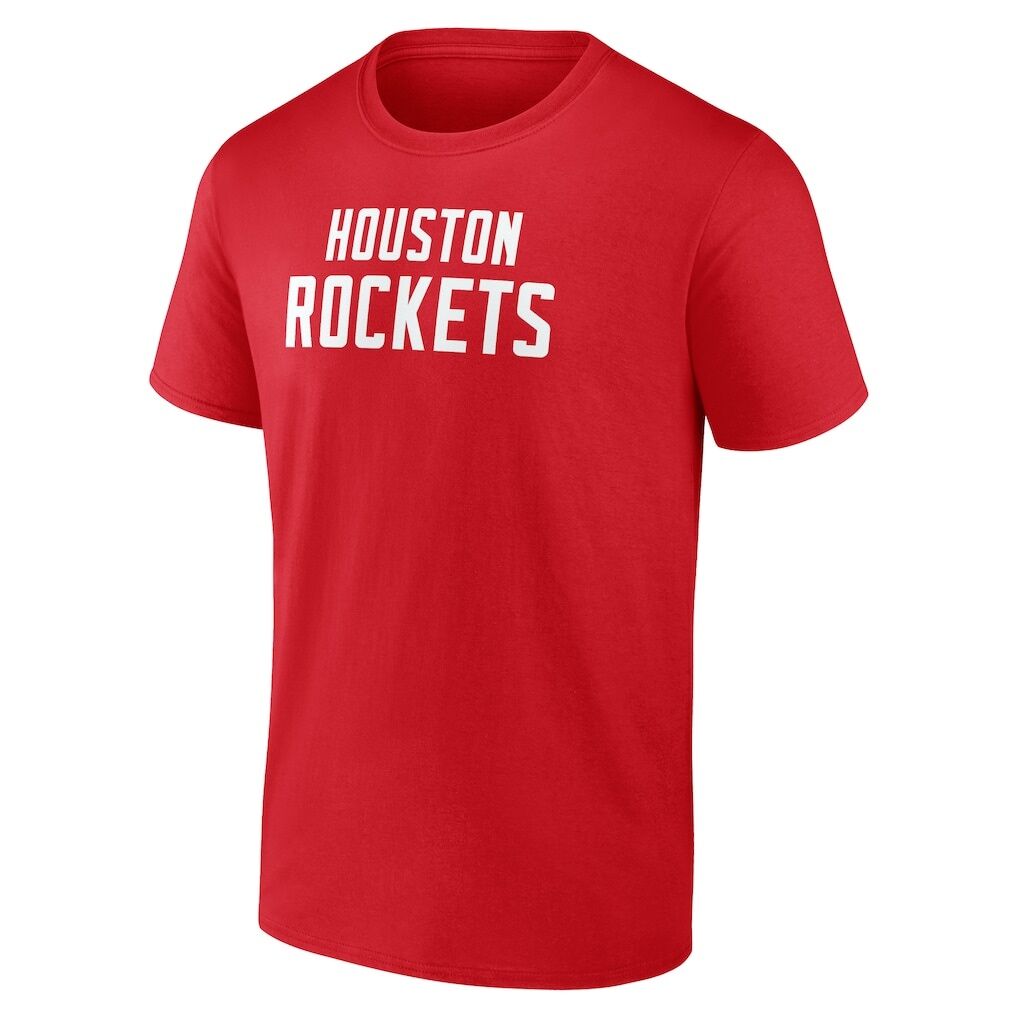 Houston Rockets Logo Athletic Wordmark T-Shirt