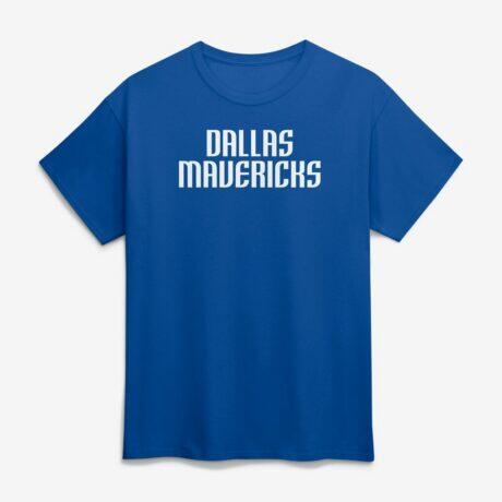 Dallas Mavericks Logo Athletic Wordmark T-Shirt