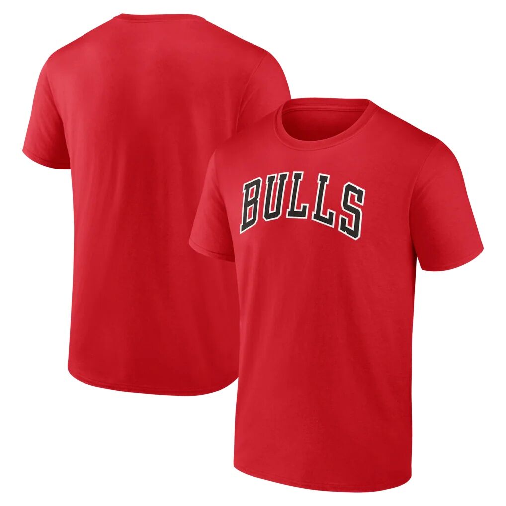 Chicago Bulls Logo Athletic Wordmark T-Shirt