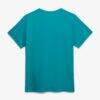 Charlotte Hornets Logo Athletic Wordmark T-Shirt - Teal - Side View