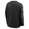 San Francisco 49ers Nike Sideline Coaches Team Present Midweight Therma-FIT Sweatshirt - Black - Detail View