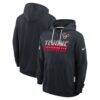 Houston Texans Nike Sideline Standard Issue Dri-FIT Hoodie - Navy - Front View
