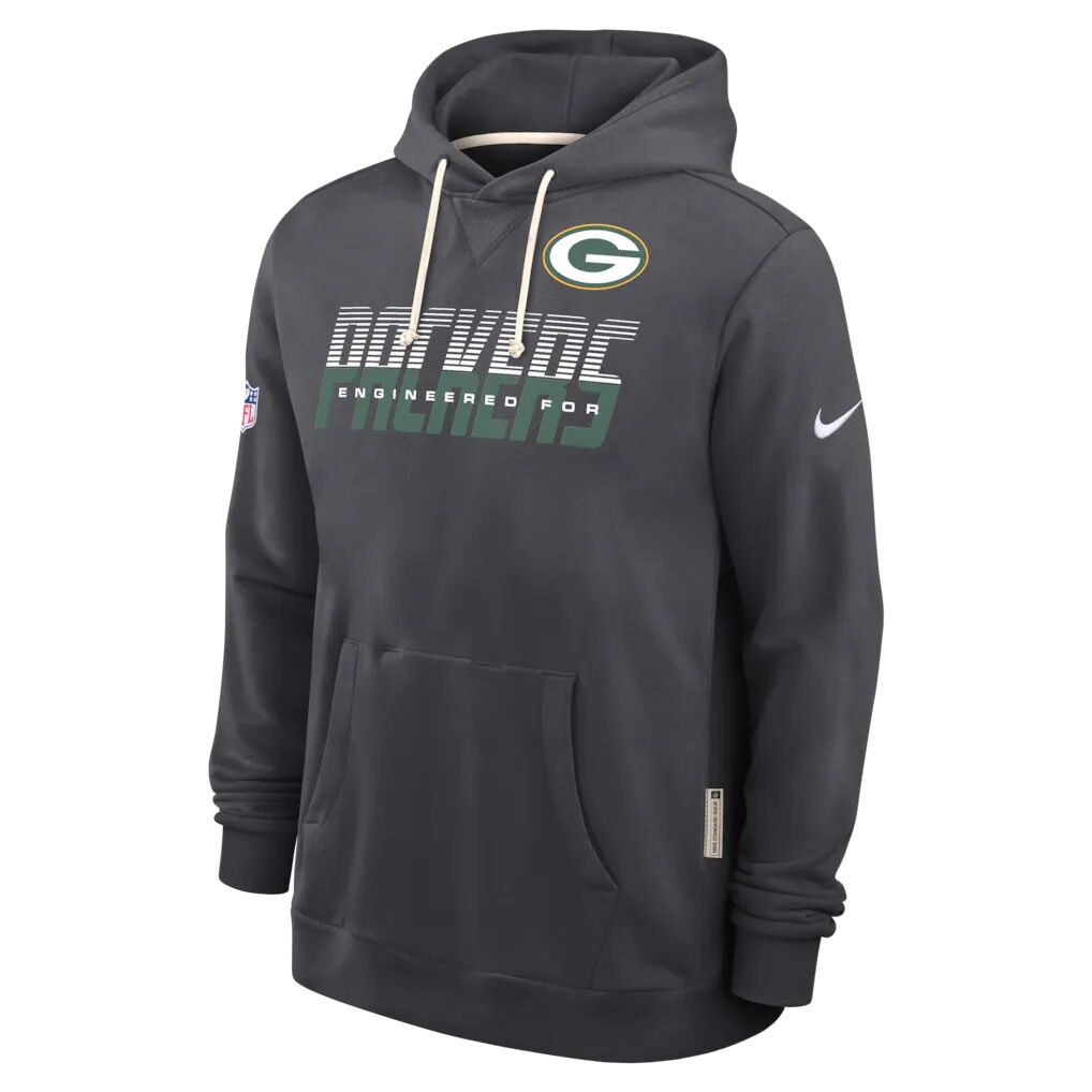 Green Bay Packers Nike Sideline Standard Issue Top Prospect Dri-FIT Hoodie
