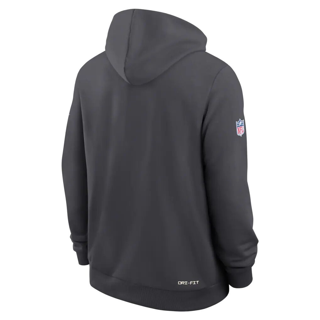 Chicago Bears Nike Sideline Standard Issue Top Prospect Dri-FIT Hoodie