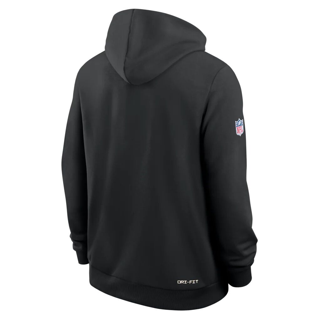 San Francisco 49ers Nike Sideline Standard Issue Quarterback Scramble Dri-FIT Full-Zip Hoodie