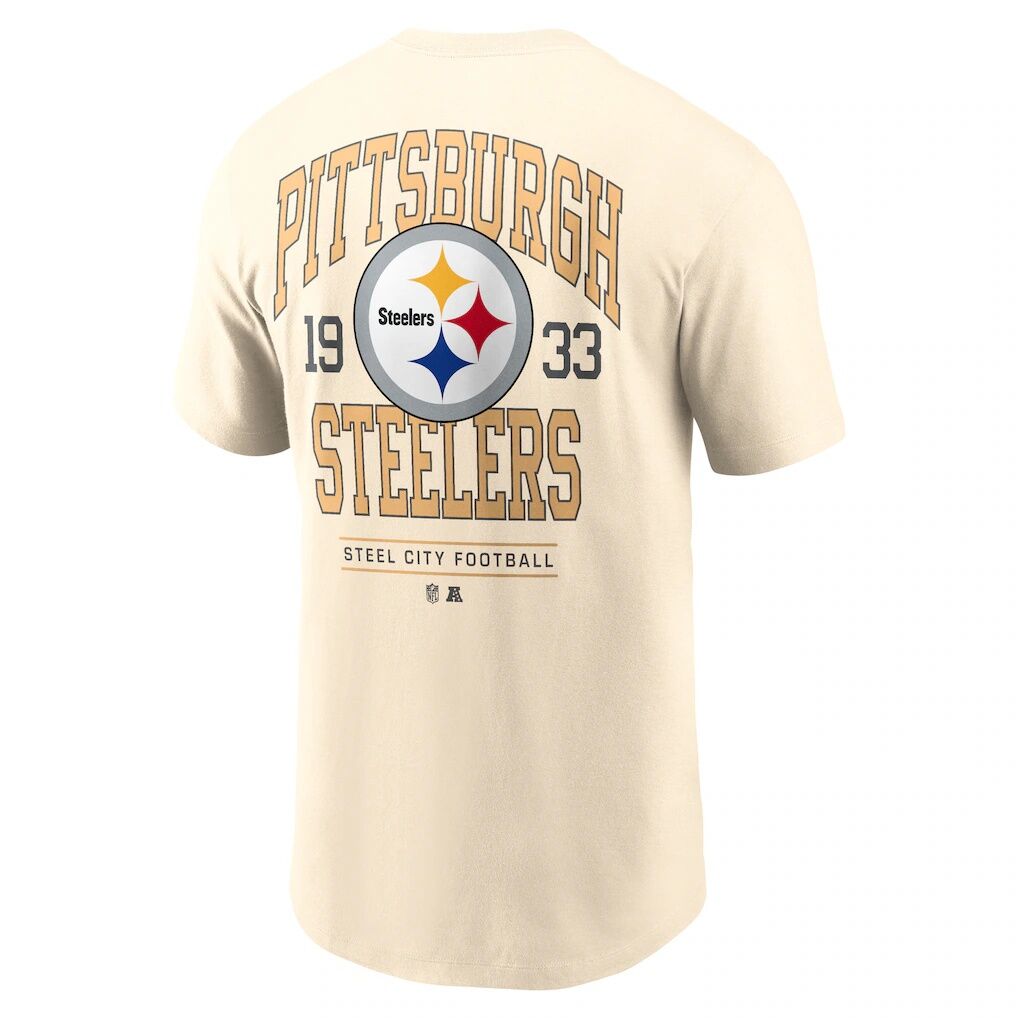 Pittsburgh Steelers Nike Freestyle Essential T-Shirt - Natural