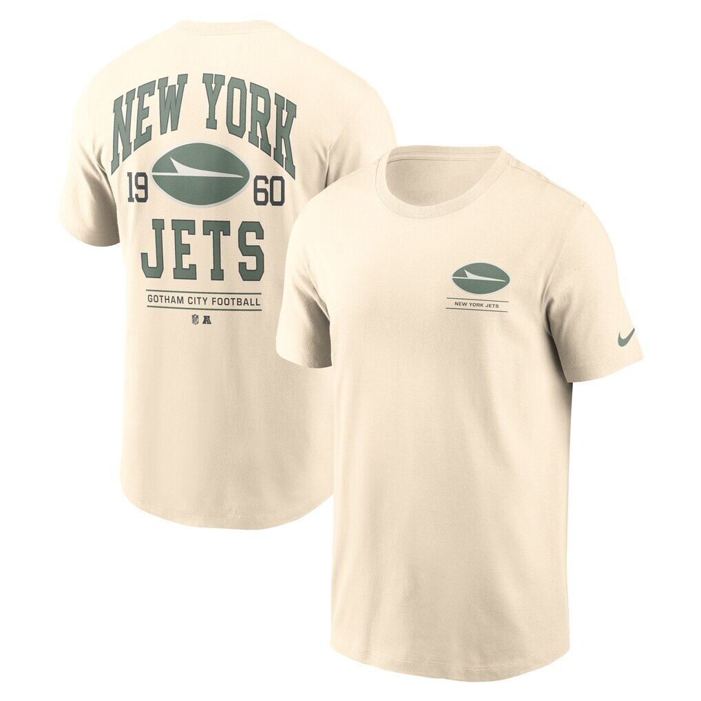 New York Jets Nike Freestyle Essential T-Shirt - Natural