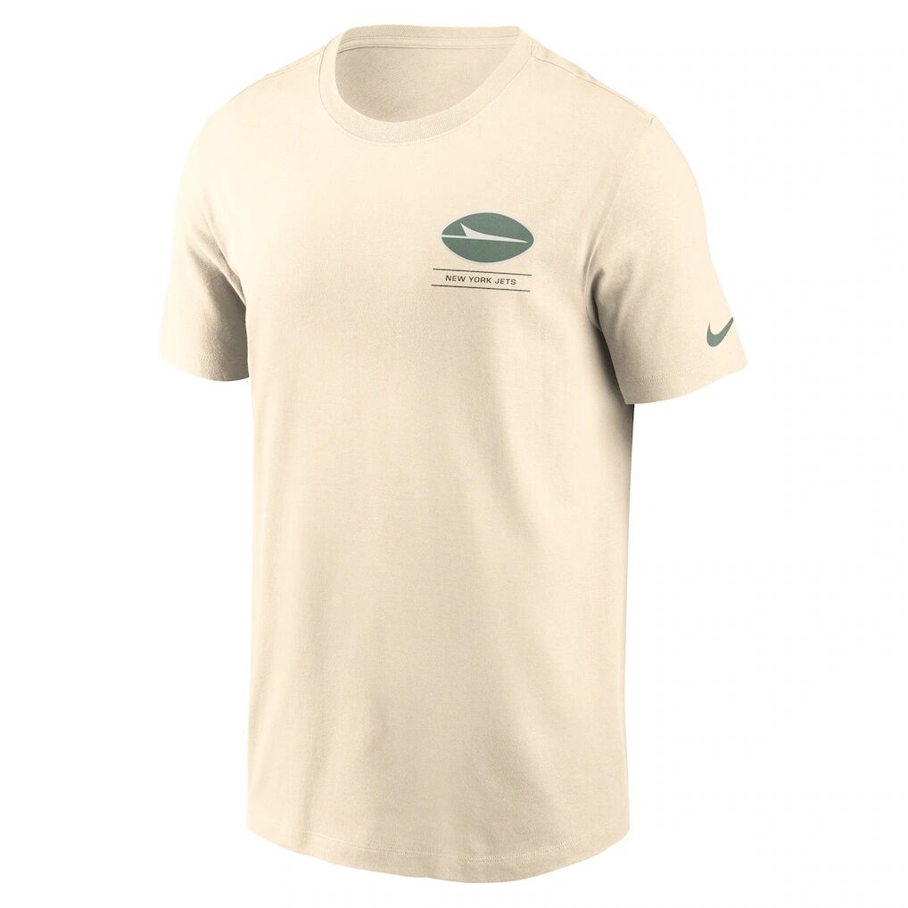 New York Jets Nike Freestyle Essential T-Shirt - Natural