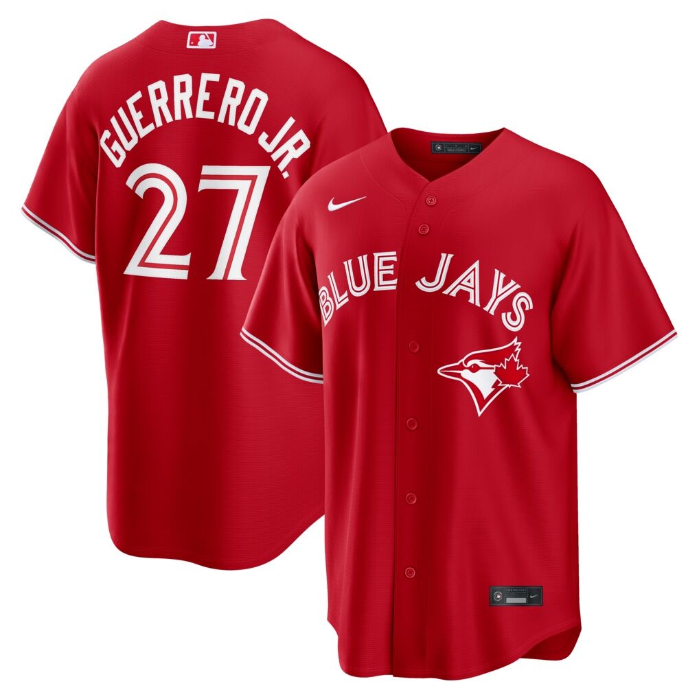 Vladimir Guerrero Jr. Toronto Blue Jays Nike Canada Day Replica Jersey