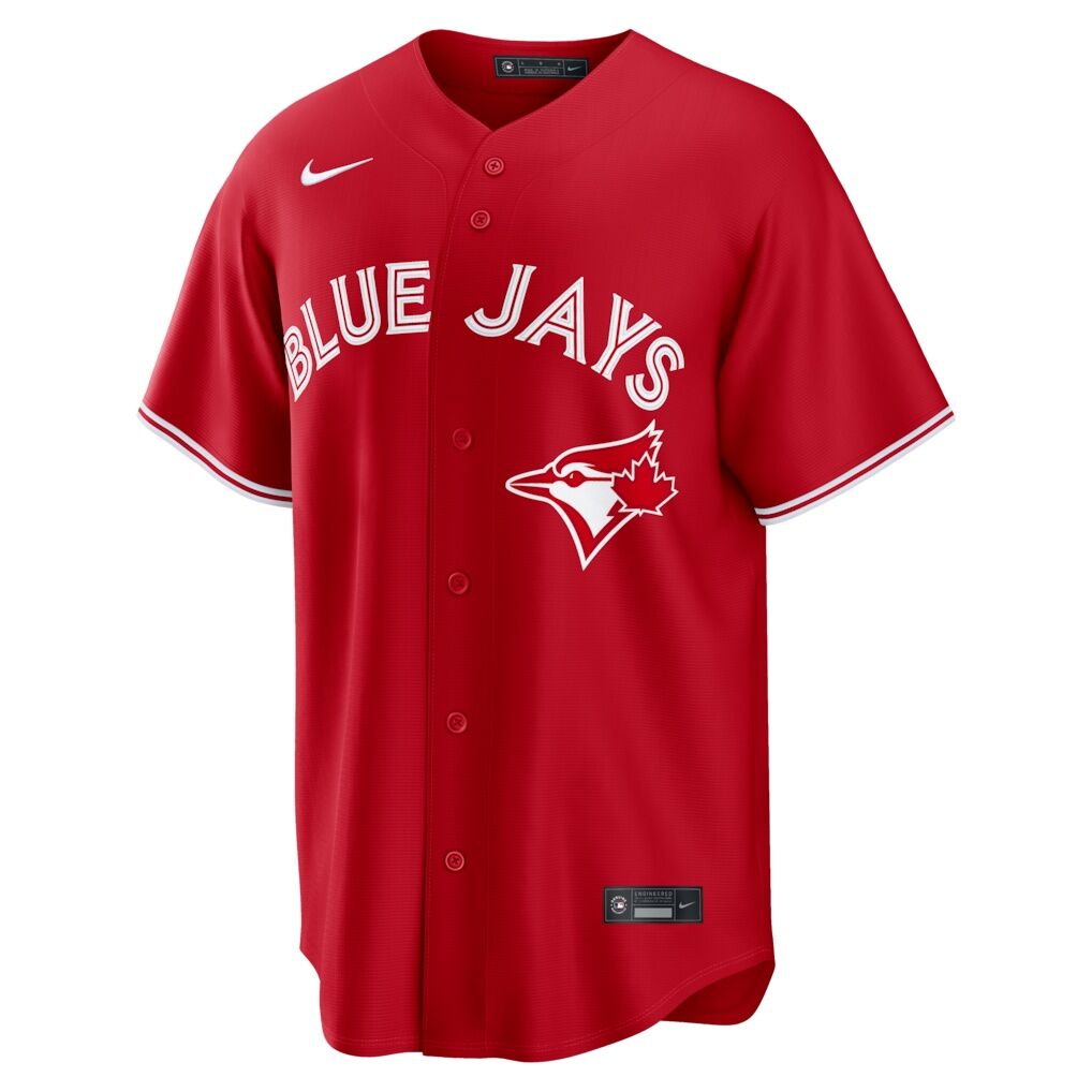George Springer Toronto Blue Jays Nike Canada Day Replica Jersey