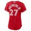 Vladimir Guerrero Jr. Toronto Blue Jays Nike Women's Canada Day Replica Jersey - Red - Detail View