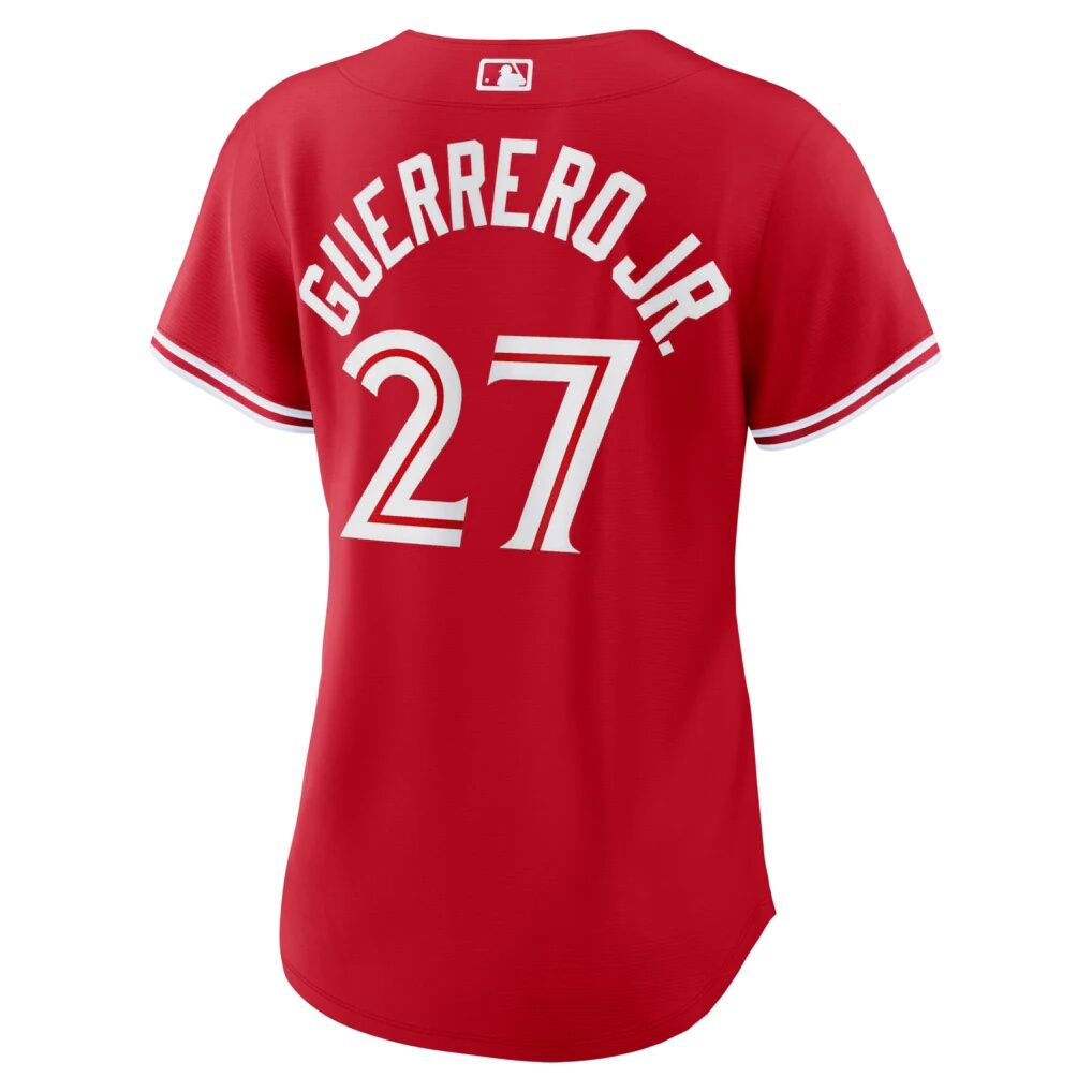 Vladimir Guerrero Jr. Toronto Blue Jays Nike Women’s Canada Day Replica Jersey