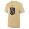 Jack Eichel Vegas Golden Knights Fashion7 Authentic Stack Name & Number T-Shirt - Gold - Side View