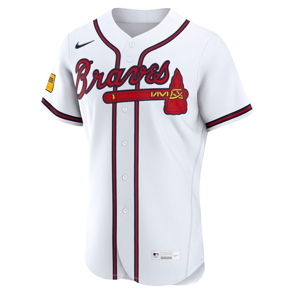 Atlanta Braves Nike Home Authentic Jersey