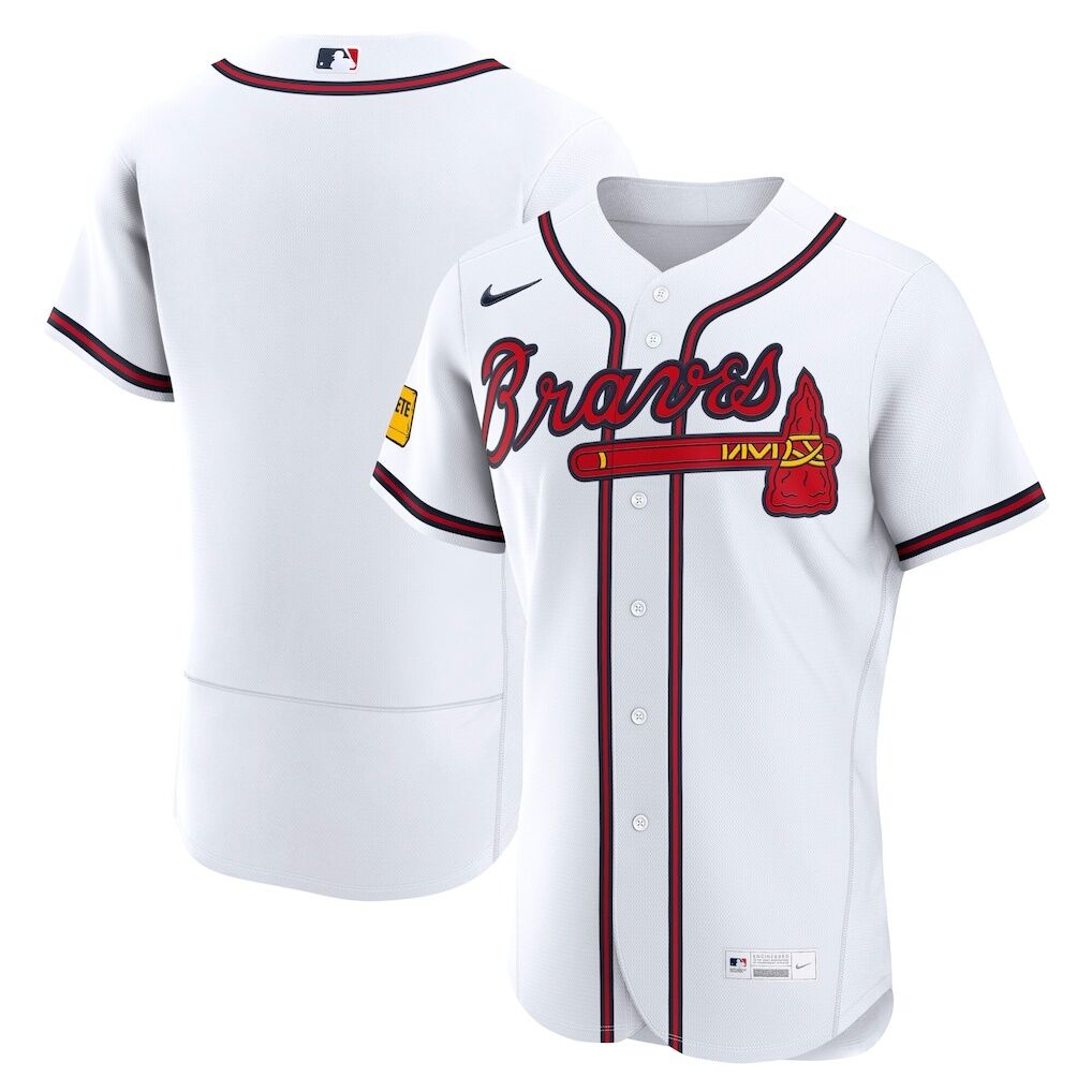 Atlanta Braves Nike Home Authentic Jersey