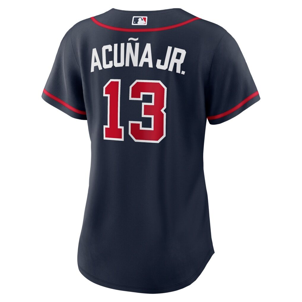 Ronald Acuña Jr. Atlanta Braves Nike Women's Alternate Replica Jersey