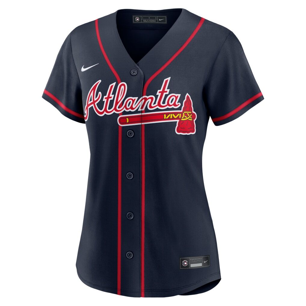 Ronald Acuña Jr. Atlanta Braves Nike Women's Alternate Replica Jersey