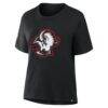 Buffalo Sabres Fashion7 Women's Alt Logo T-Shirt - Black - Side View