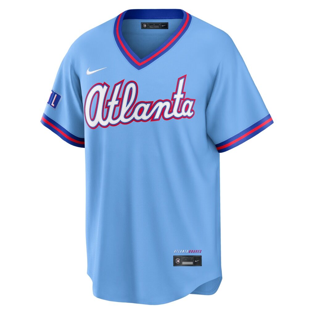 Atlanta Braves Nike 2026 City Connect Stadium Jersey – Powder Blue
