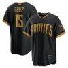 Oneil Cruz Pittsburgh Pirates Nike 2026 City Connect Stadium Jersey - Black - Front View