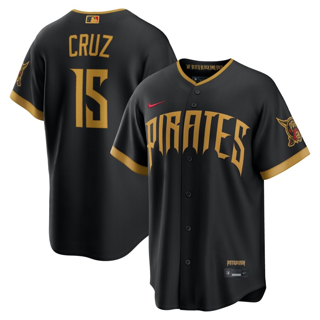Oneil Cruz Pittsburgh Pirates Nike 2026 City Connect Stadium Jersey