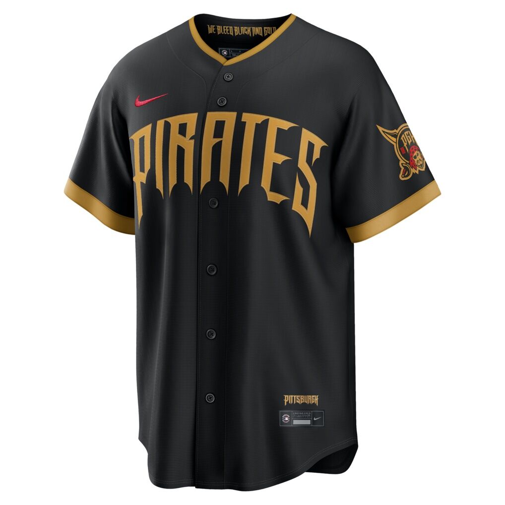 Oneil Cruz Pittsburgh Pirates Nike 2026 City Connect Stadium Jersey