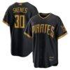 Paul Skenes Pittsburgh Pirates Nike 2026 City Connect Stadium Jersey - Black - Front View