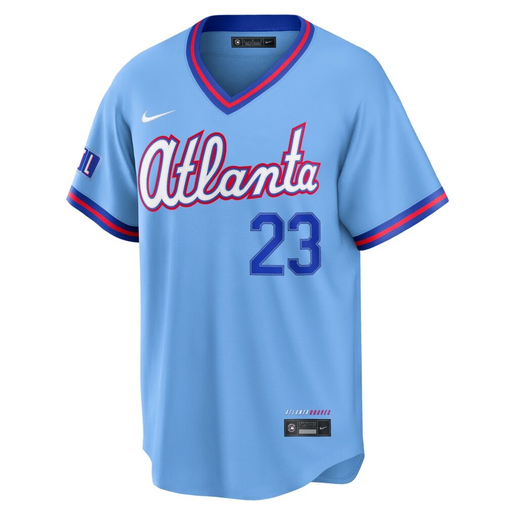 Michael Harris II Atlanta Braves Nike 2026 City Connect Stadium Jersey - Powder Blue